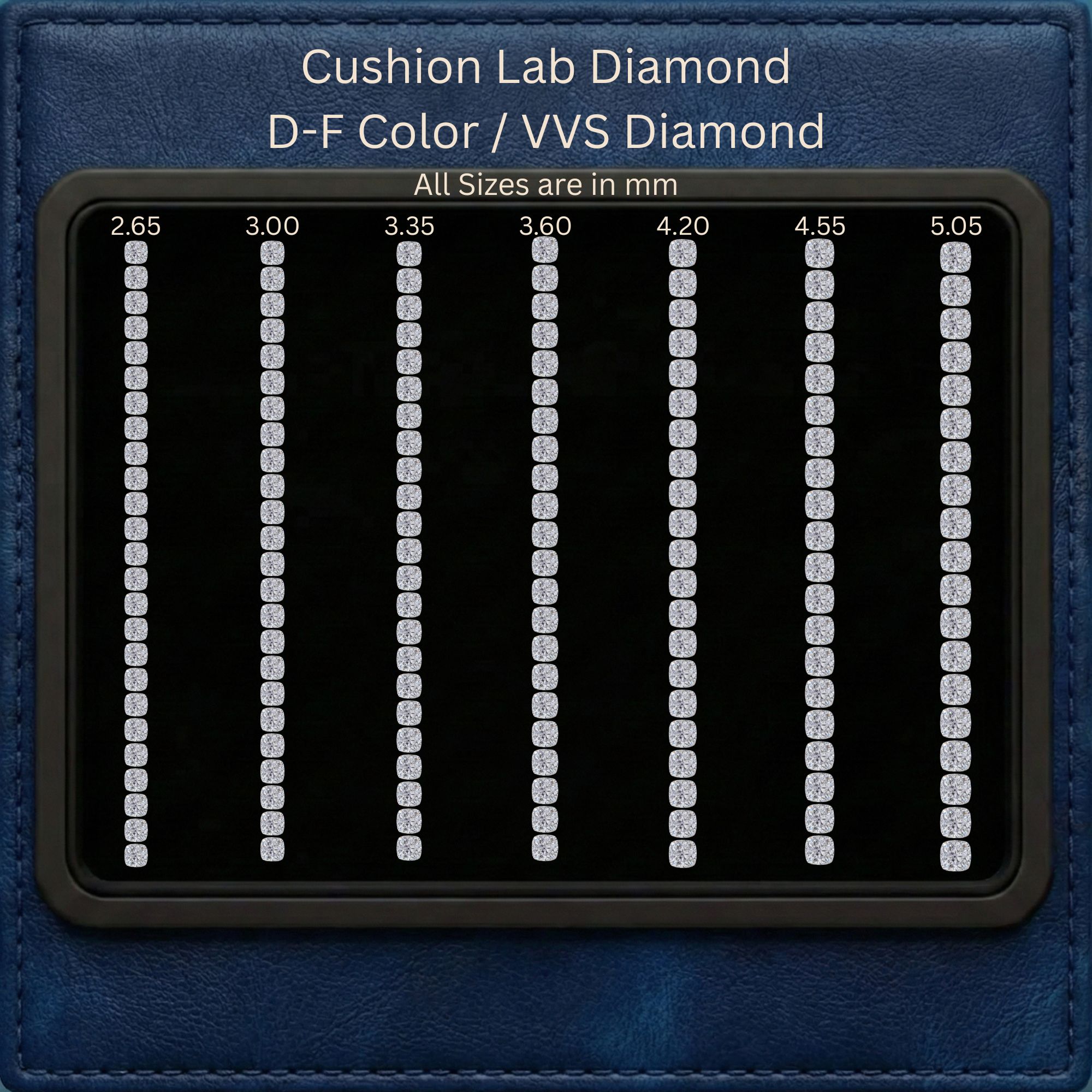 SQUARE CUSHION Loose Diamond